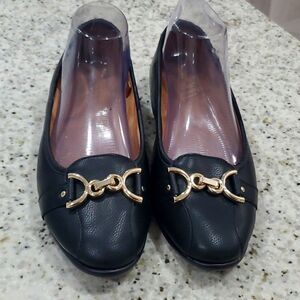 Aerosoles Women’s Black Flat Women’s Loafer, Nwot,  Size 8.5 Wide